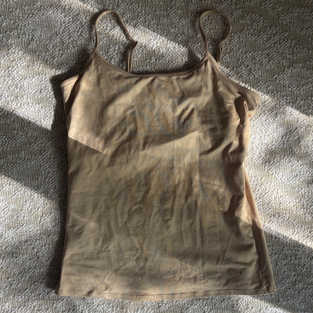 White House Black Market Tan Camisole